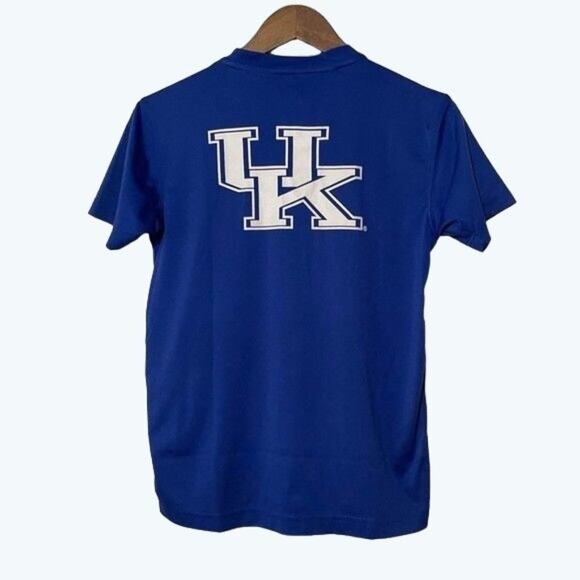 Colosseum Athletics Kentucky UK Blue Short Sleeve Shirt Youth 12-14 Medium - Picture 3 of 5
